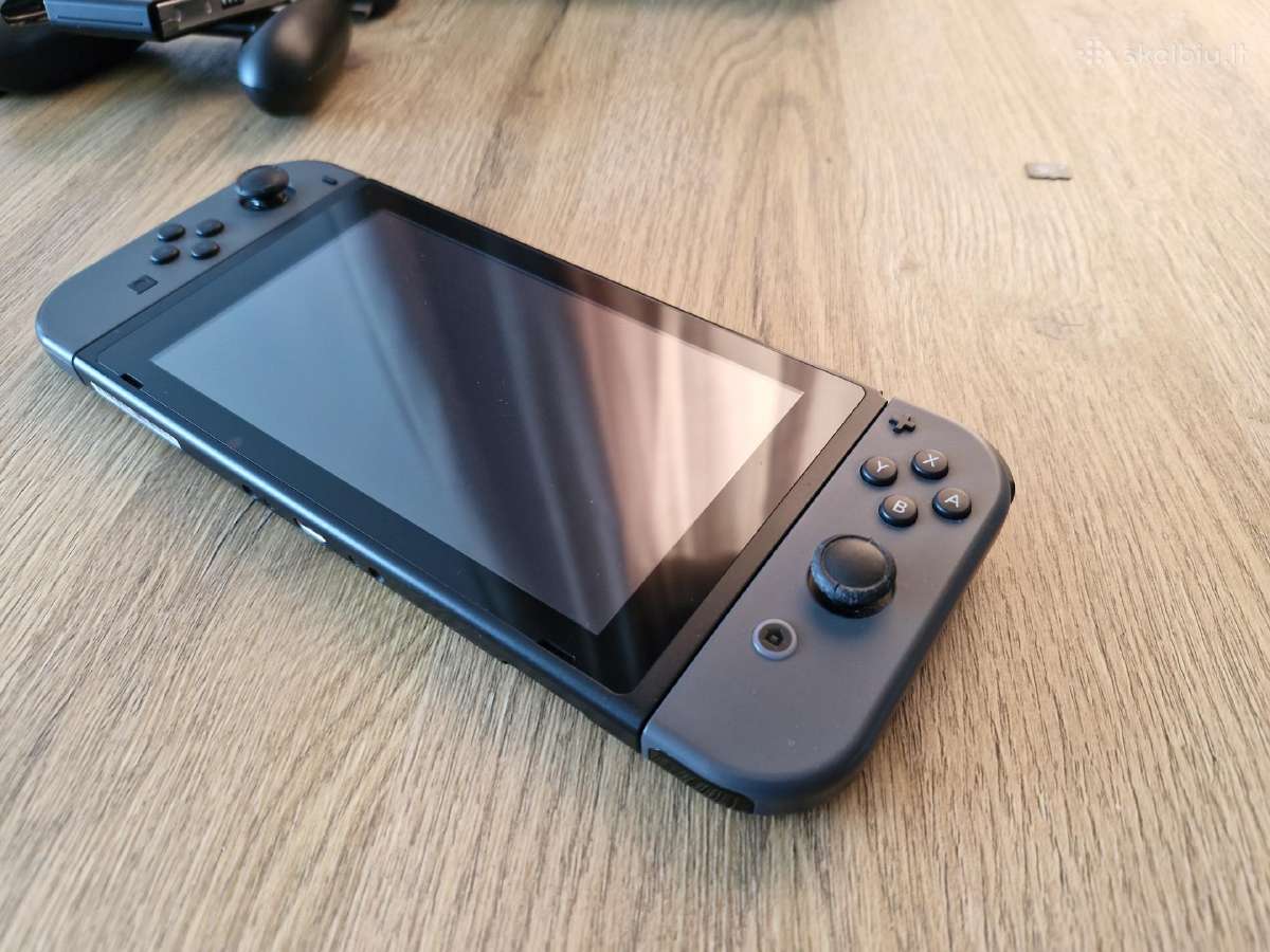 Nintendo switch + žaidimai + atminties korta - nuotraukos Nr. 8