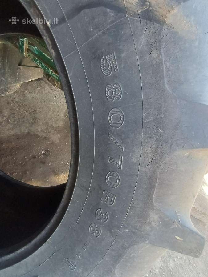 Parduodami Diskai,padangos fire stone 580/70/ R38 - nuotraukos Nr. 17
