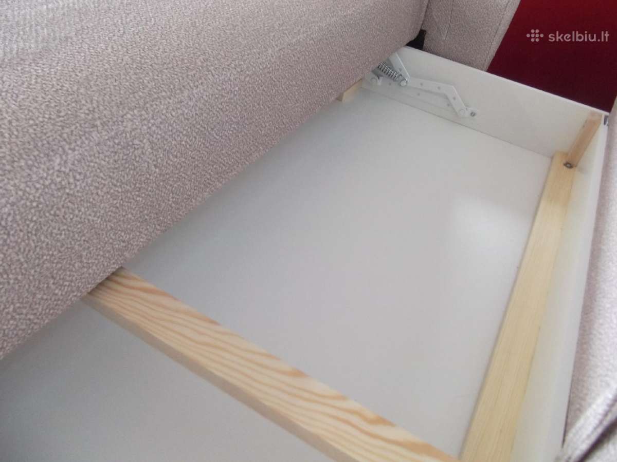 Sofa lova su patalynės dėže (nauja ) - nuotraukos Nr. 5