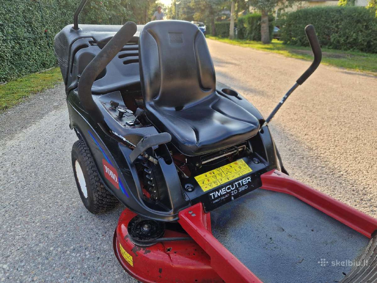 Toro kokybiškas nulinio apsisukimo traktoriukas - nuotraukos Nr. 7