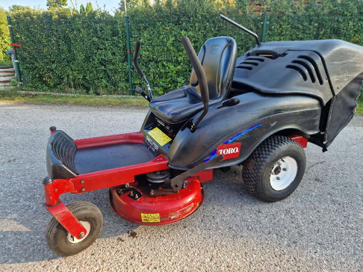Toro kokybiškas nulinio apsisukimo traktoriukas - nuotraukos Nr. 9