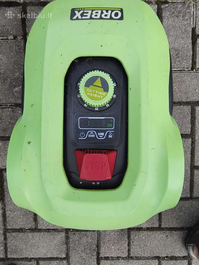 Orbex s700g sugedęs vejos robotas - nuotraukos Nr. 2