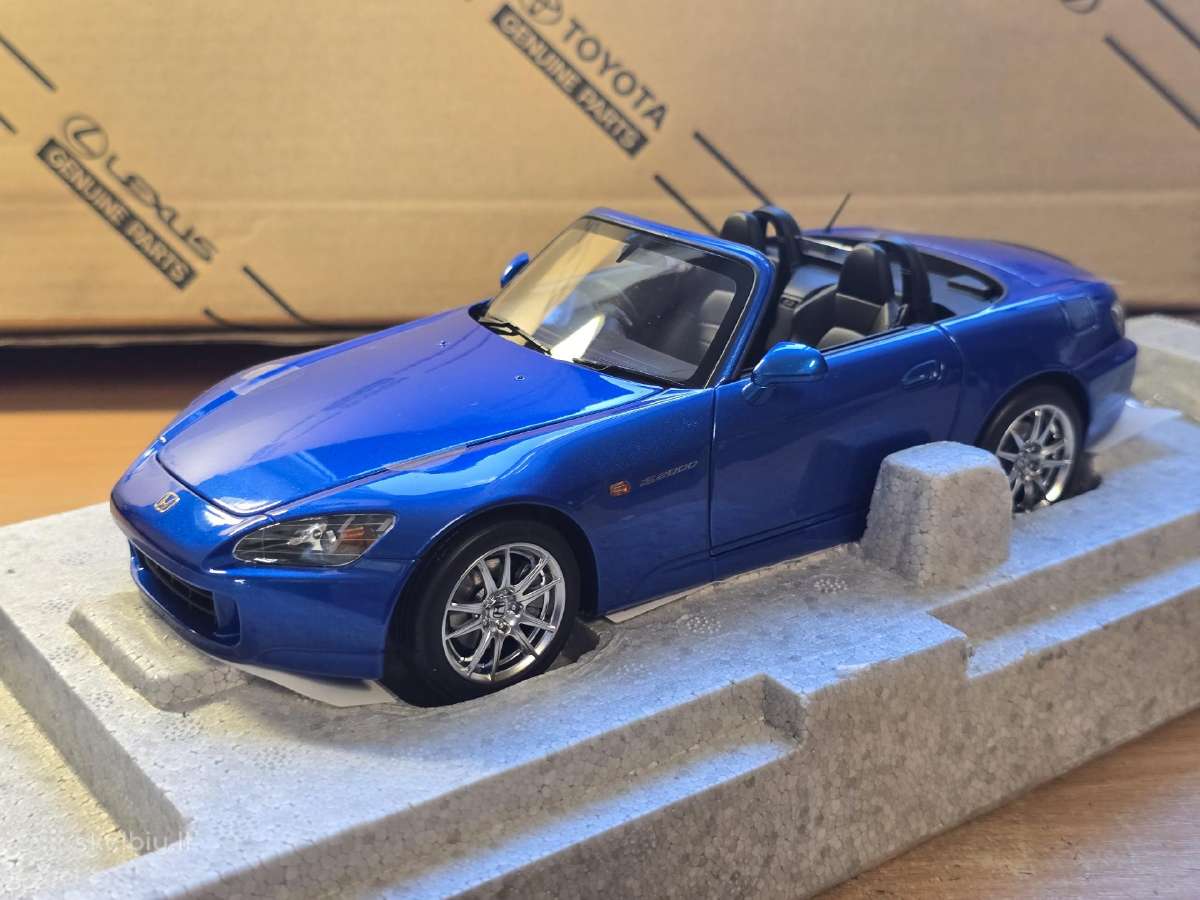 1/18 Honda S2000 Ap2 Bermuda Blue Motorhelix - nuotraukos Nr. 6
