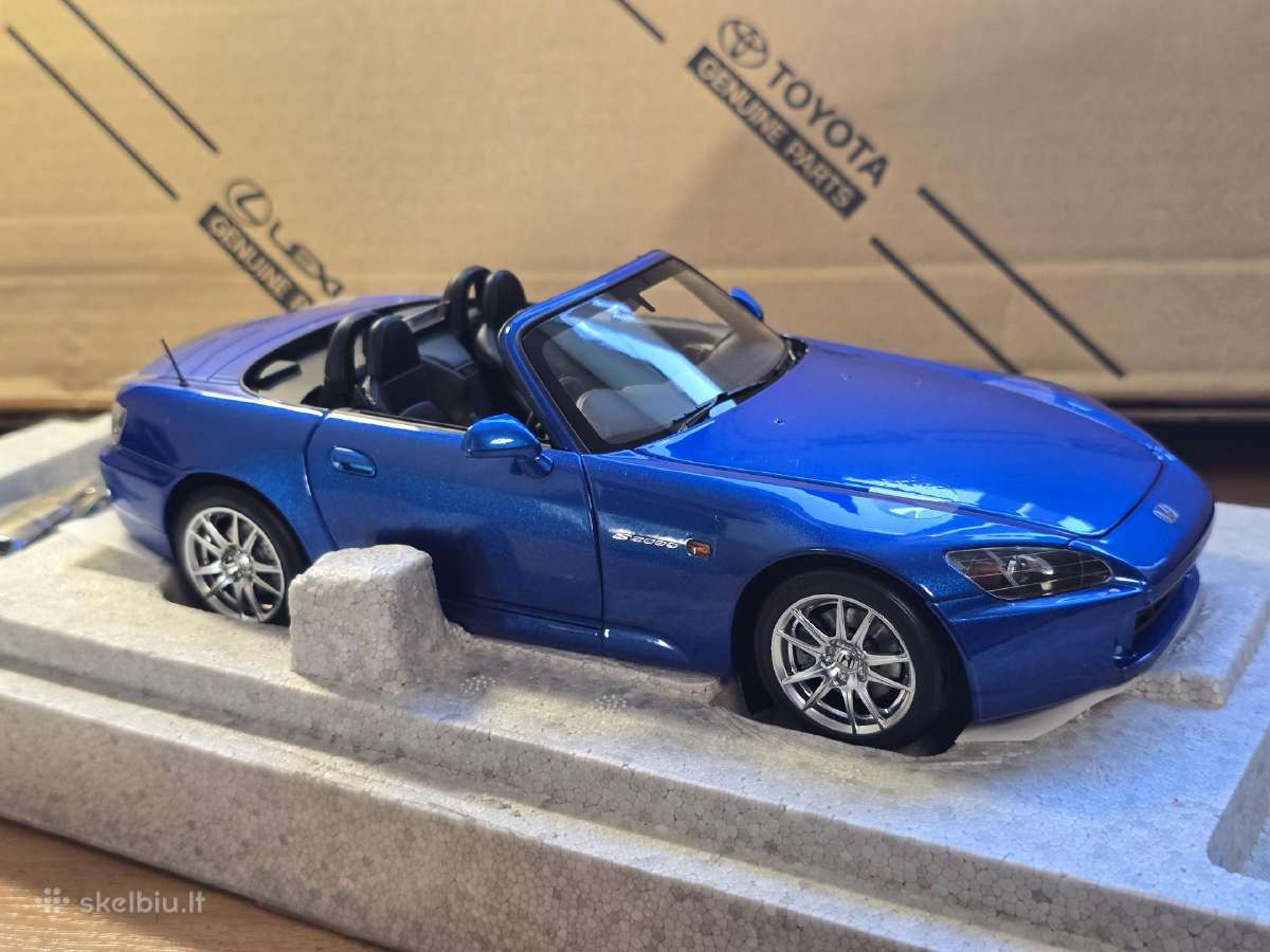 1/18 Honda S2000 Ap2 Bermuda Blue Motorhelix - nuotraukos Nr. 8