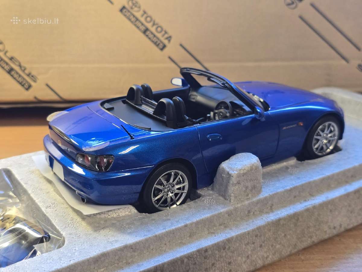 1/18 Honda S2000 Ap2 Bermuda Blue Motorhelix - nuotraukos Nr. 9