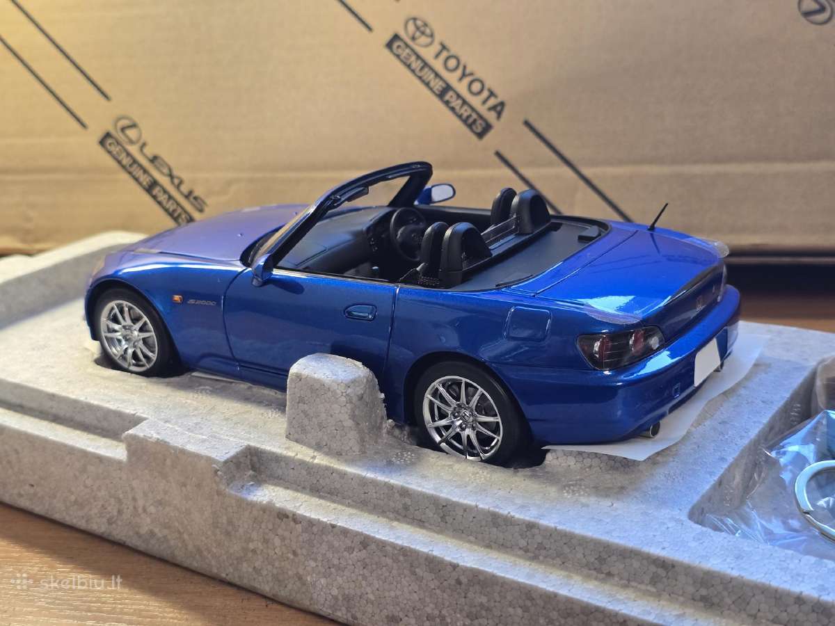 1/18 Honda S2000 Ap2 Bermuda Blue Motorhelix - nuotraukos Nr. 10