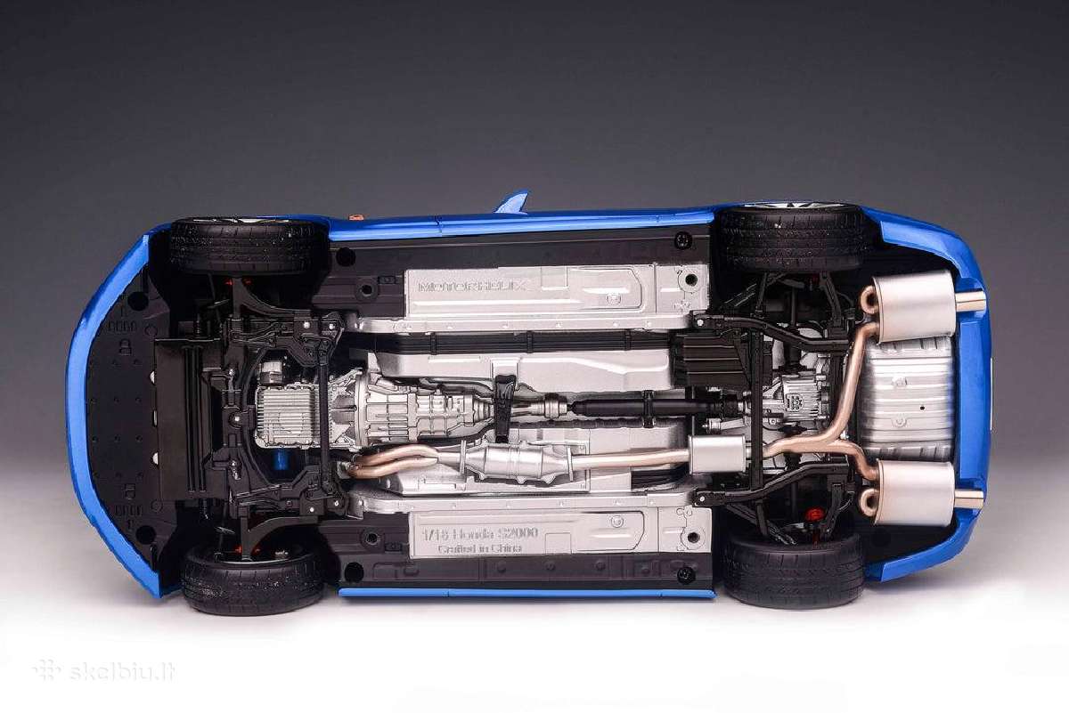1/18 Honda S2000 Ap2 Bermuda Blue Motorhelix - nuotraukos Nr. 12