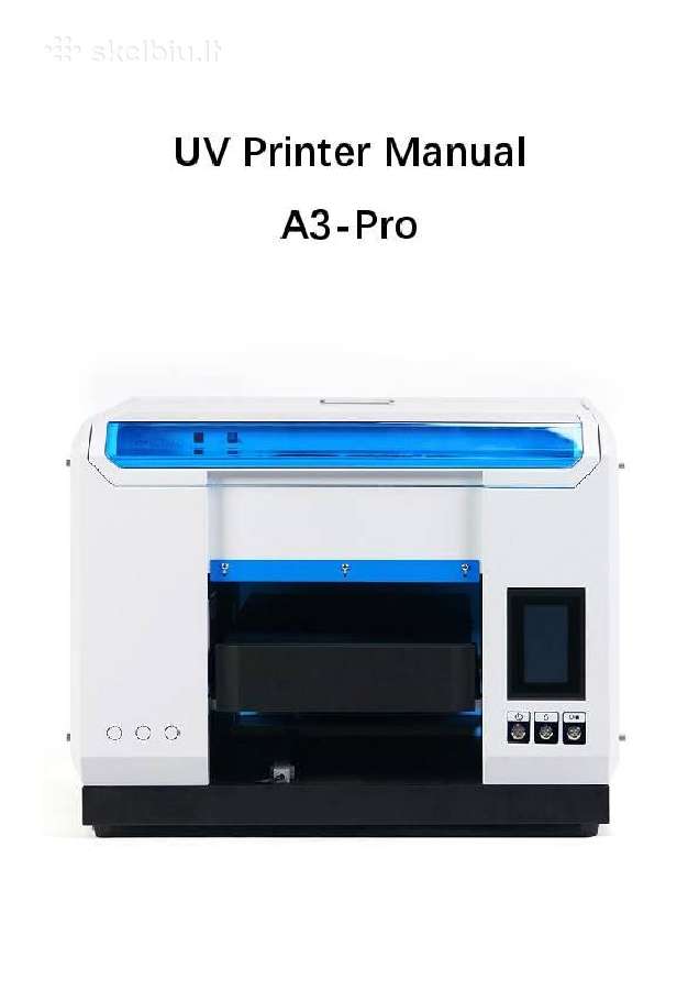 Procolored A3-pro 1390 Uv Spausdintuvas - nuotraukos Nr. 2