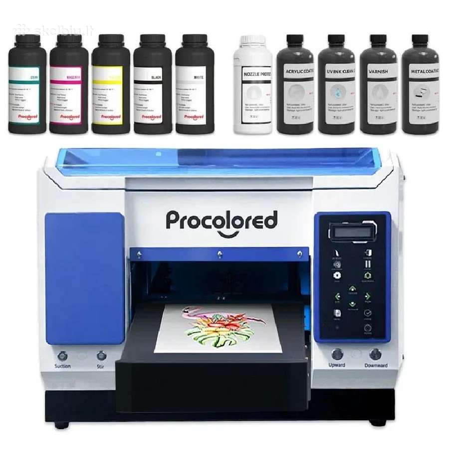 Procolored A3-pro 1390 Uv Spausdintuvas - nuotraukos Nr. 4