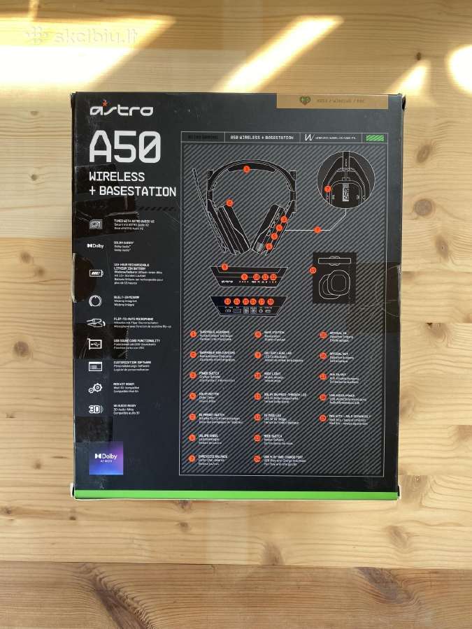 Astro A50 Gen 4 Xbox Wireless Gaming ausinės - nuotraukos Nr. 2