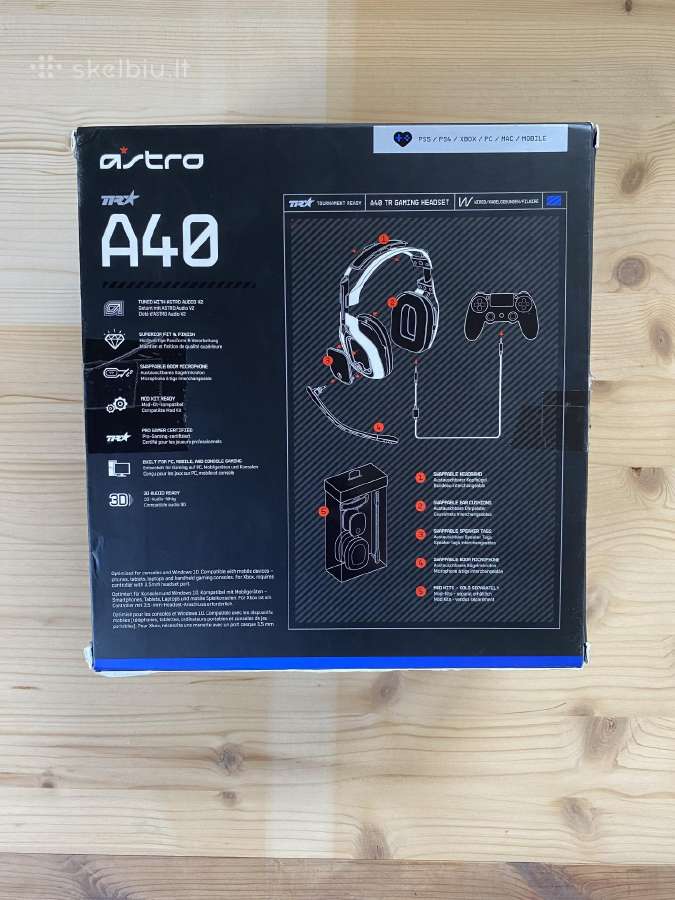 Astro A40 Gaming ausinės – Ps5 / Ps4 / Xbox / Mac - nuotraukos Nr. 2