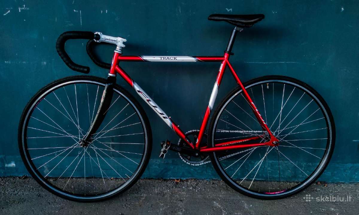 Fuji track fixed gear single speed dviratis 54cm - nuotraukos Nr. 2