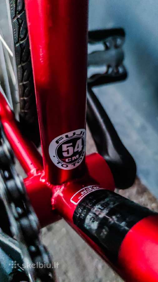 Fuji track fixed gear single speed dviratis 54cm - nuotraukos Nr. 5