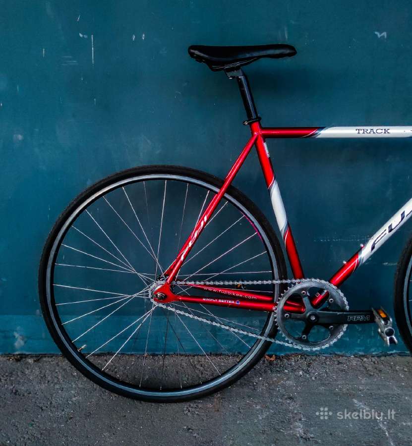 Fuji track fixed gear single speed dviratis 54cm - nuotraukos Nr. 6
