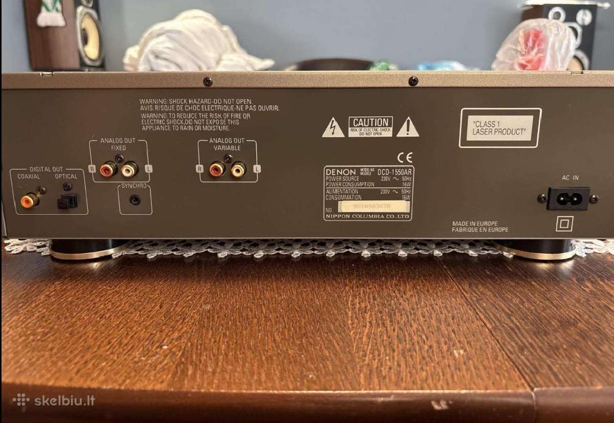 Denon Dcd 1550 ar - nuotraukos Nr. 2
