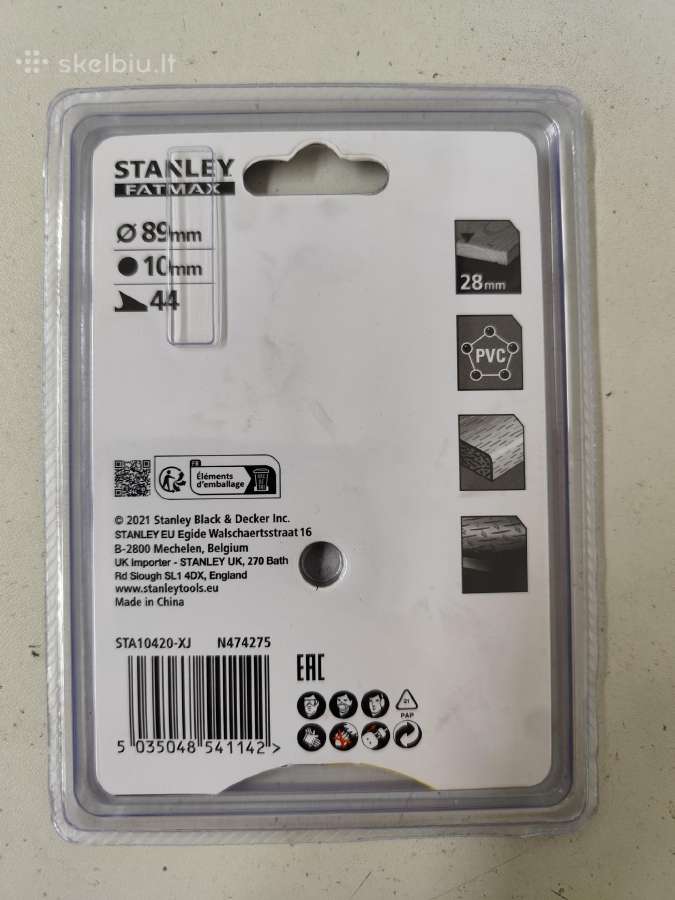 Universalūs pjovimo diskai Stanley Fatmax - nuotraukos Nr. 2