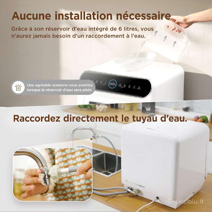 Comfee' Mfd42s110w-IT Mini indaplovė - nuotraukos Nr. 2