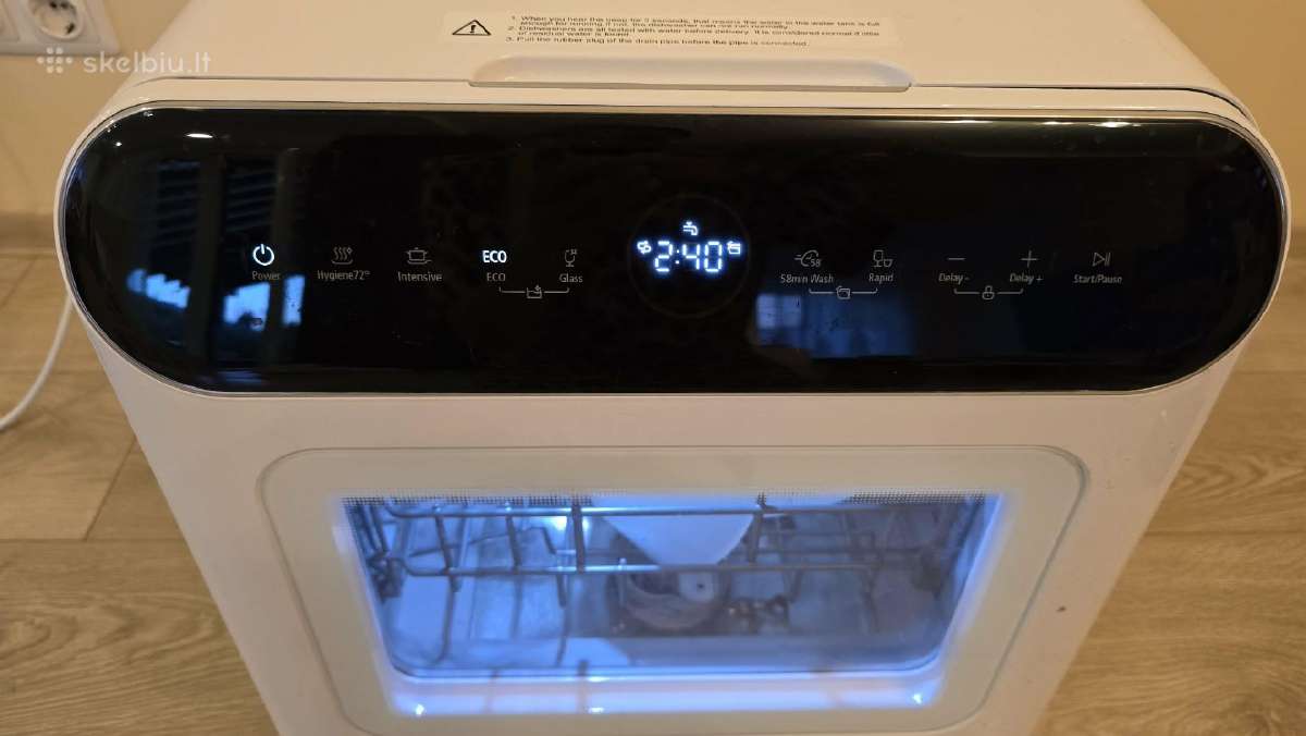 Comfee' Mfd42s110w-IT Mini indaplovė - nuotraukos Nr. 6