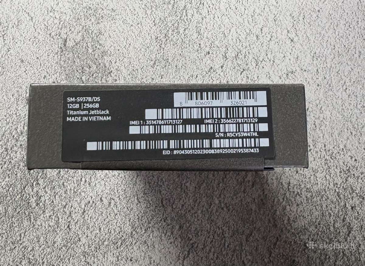 Samsung Galaxy S25 Edge I Naujas - nuotraukos Nr. 3