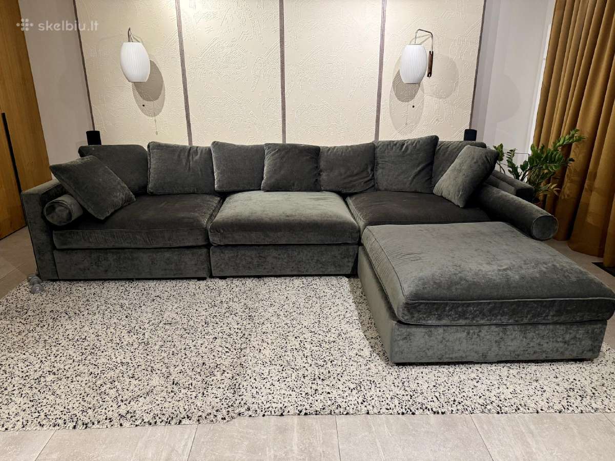 Keturių dalių sofa - nuotraukos Nr. 3