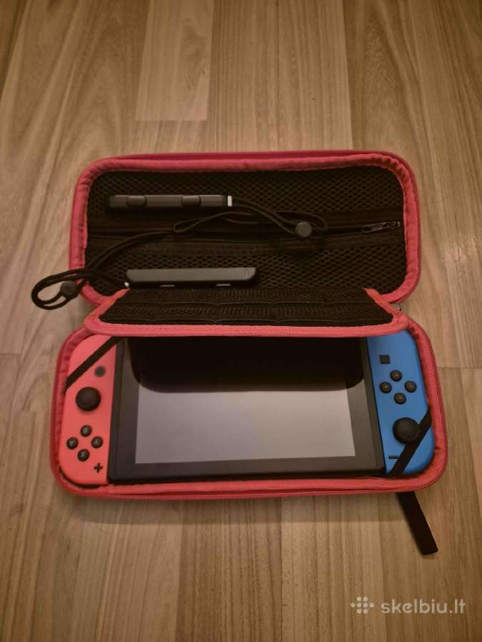 Nintendo Switch (Mažai naudotas) Su Dėklu - nuotraukos Nr. 2