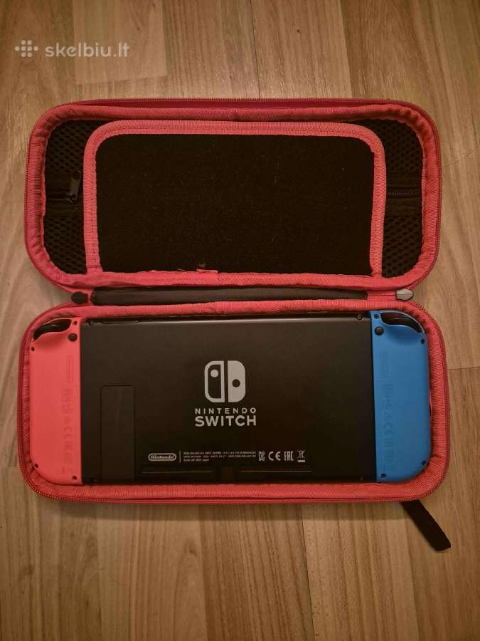 Nintendo Switch (Mažai naudotas) Su Dėklu - nuotraukos Nr. 3