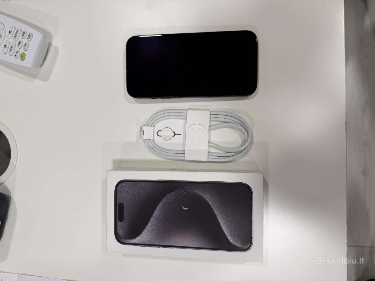 iPhone 15pro 128 GB - nuotraukos Nr. 3