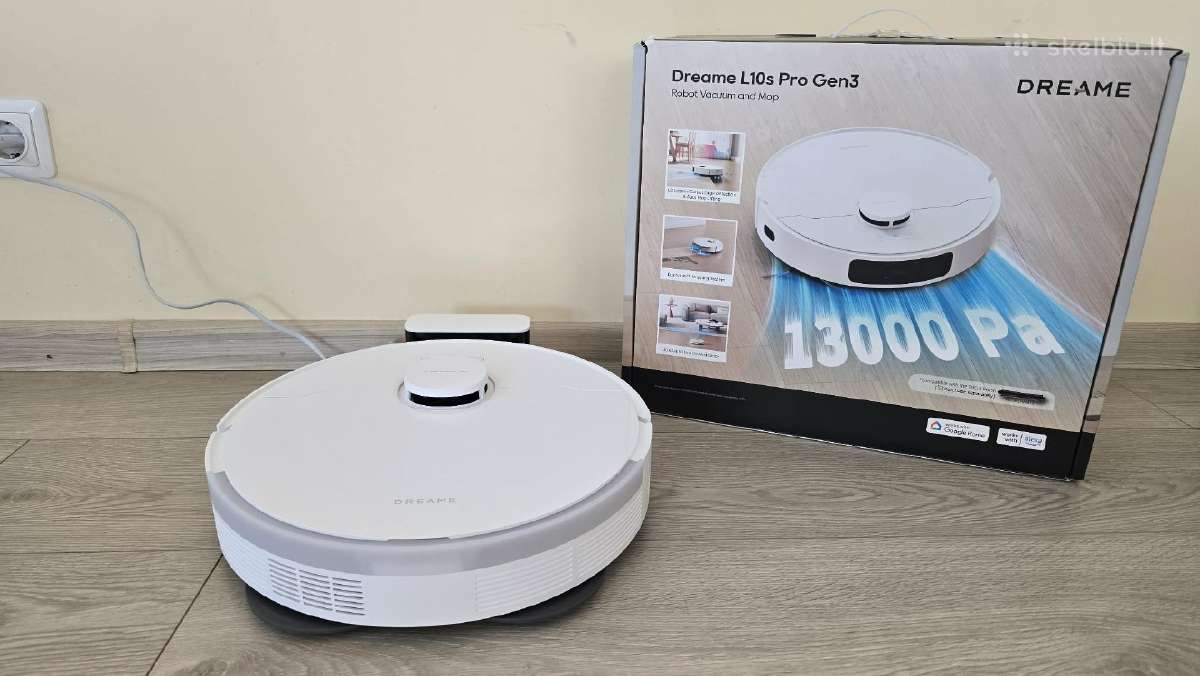 Dreame L10s Pro Gen 3 robotas siurblys - nuotraukos Nr. 10