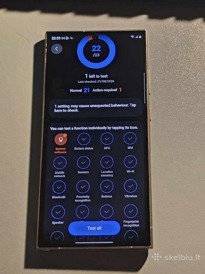 Sutvarkytas Samsung S24 Ultra 256/12 GB - nuotraukos Nr. 5