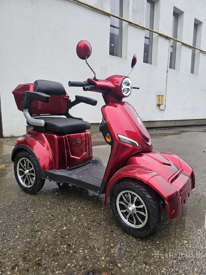 Elektrinis keturratis motoroleris - nuotraukos Nr. 3