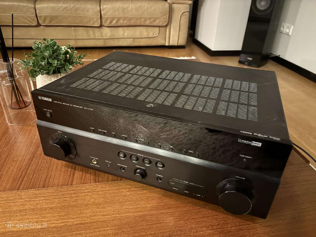 Yamaha Rx-v767 resyveris, stiprintuvas - nuotraukos Nr. 2