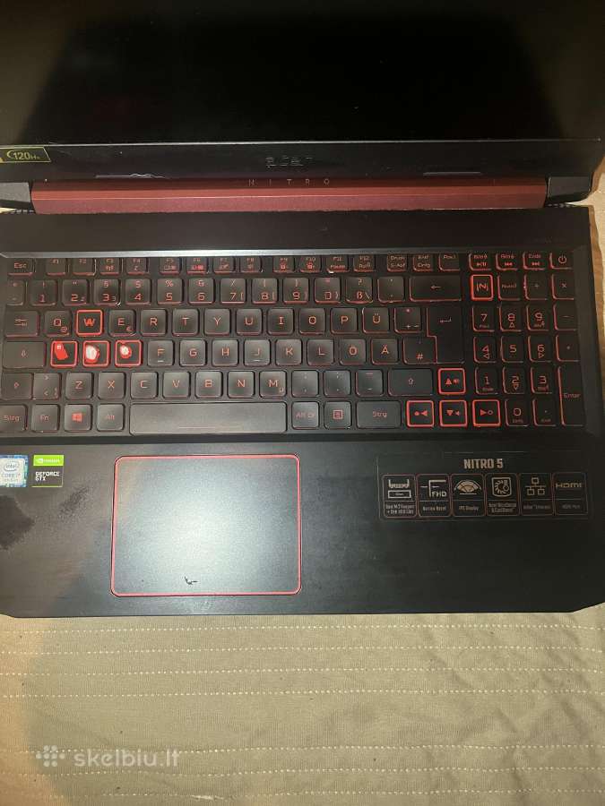 Acer nitro 5 - nuotraukos Nr. 2