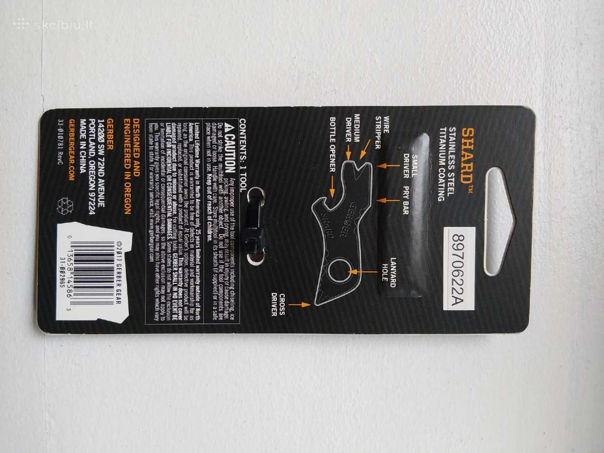 Gerber shard multitool - nuotraukos Nr. 2