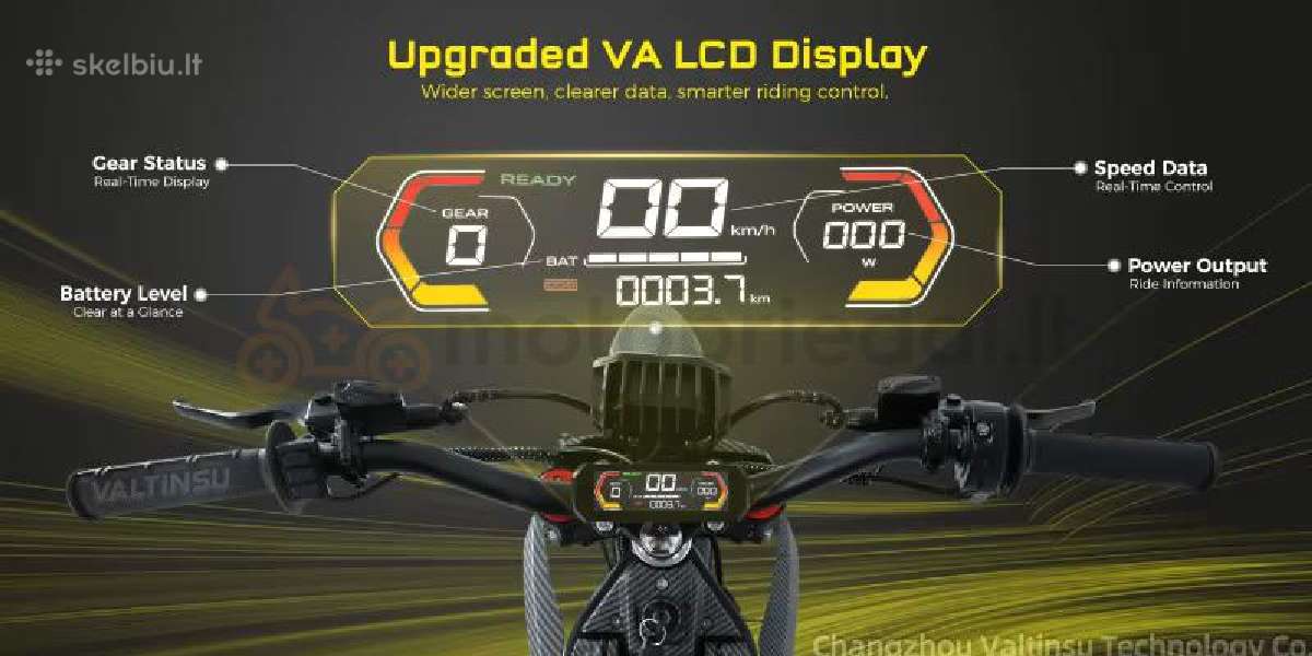 Elektrinis motociklas Valtinsu Em5 Ultra 72v - nuotraukos Nr. 12