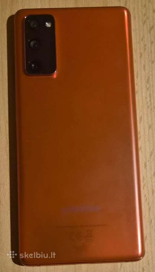Samsung Galaxy S20 Fe 128 GB Raudonas Parduodamas - nuotraukos Nr. 4