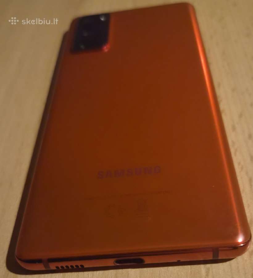 Samsung Galaxy S20 Fe 128 GB Raudonas Parduodamas - nuotraukos Nr. 9