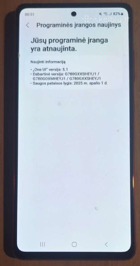 Samsung Galaxy S20 Fe 128 GB Raudonas Parduodamas - nuotraukos Nr. 16