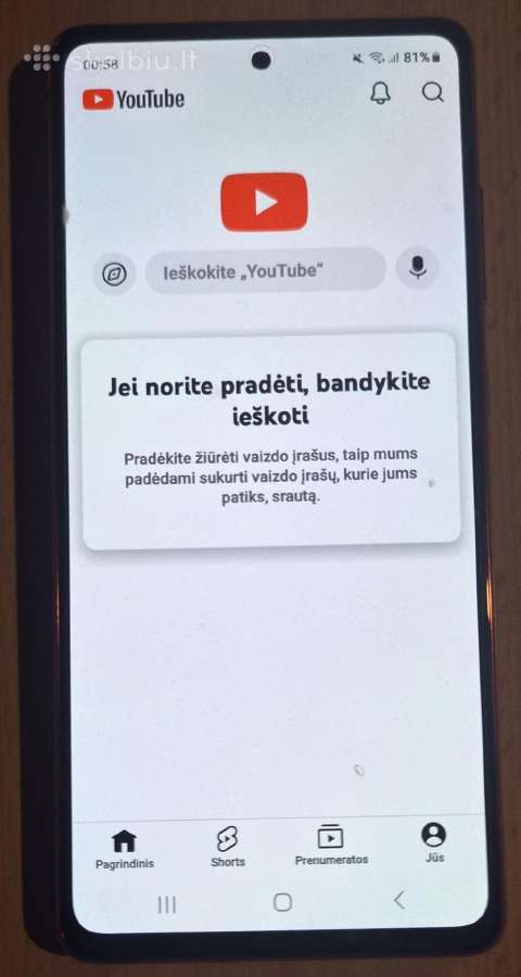 Samsung Galaxy S20 Fe 128 GB Raudonas Parduodamas - nuotraukos Nr. 18