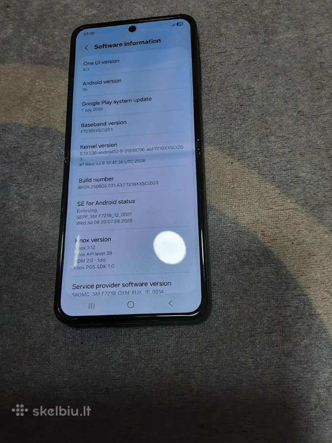 Samsung z flip4 - nuotraukos Nr. 4