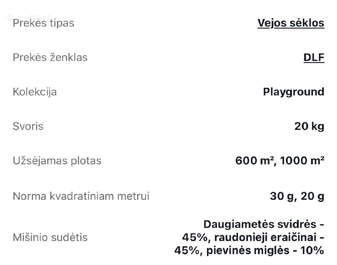 Vejos sekla - nuotraukos Nr. 2