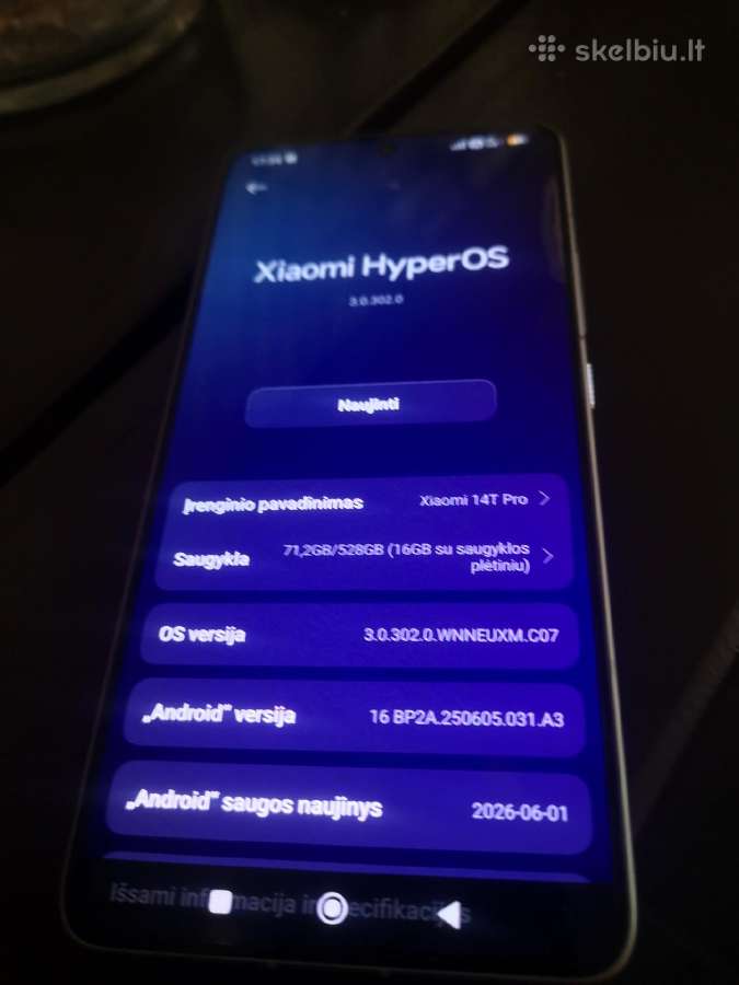Xiomi t14 pro - nuotraukos Nr. 2