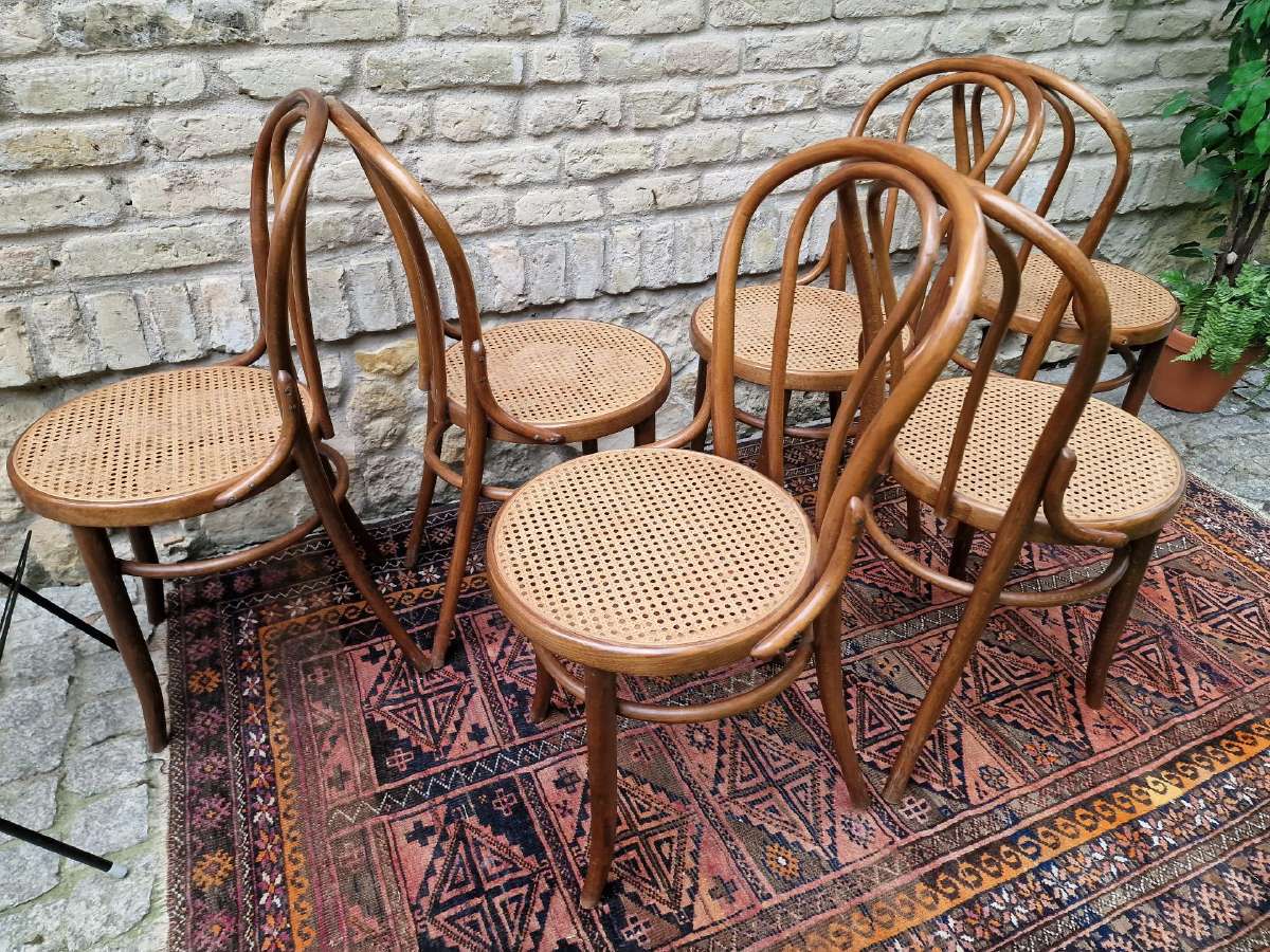 Vintažinės mid century Thonet st.bukmedžio kėdės - nuotraukos Nr. 8