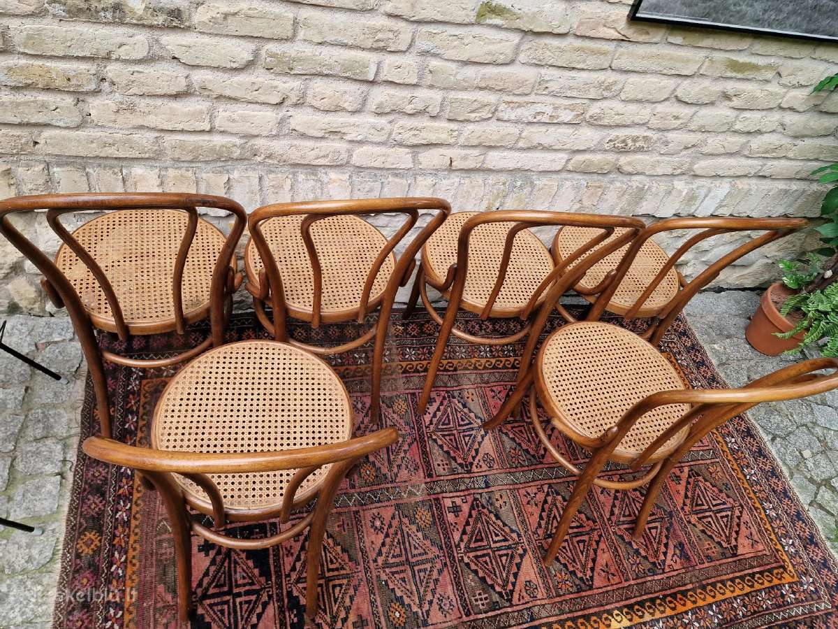 Vintažinės mid century Thonet st.bukmedžio kėdės - nuotraukos Nr. 22