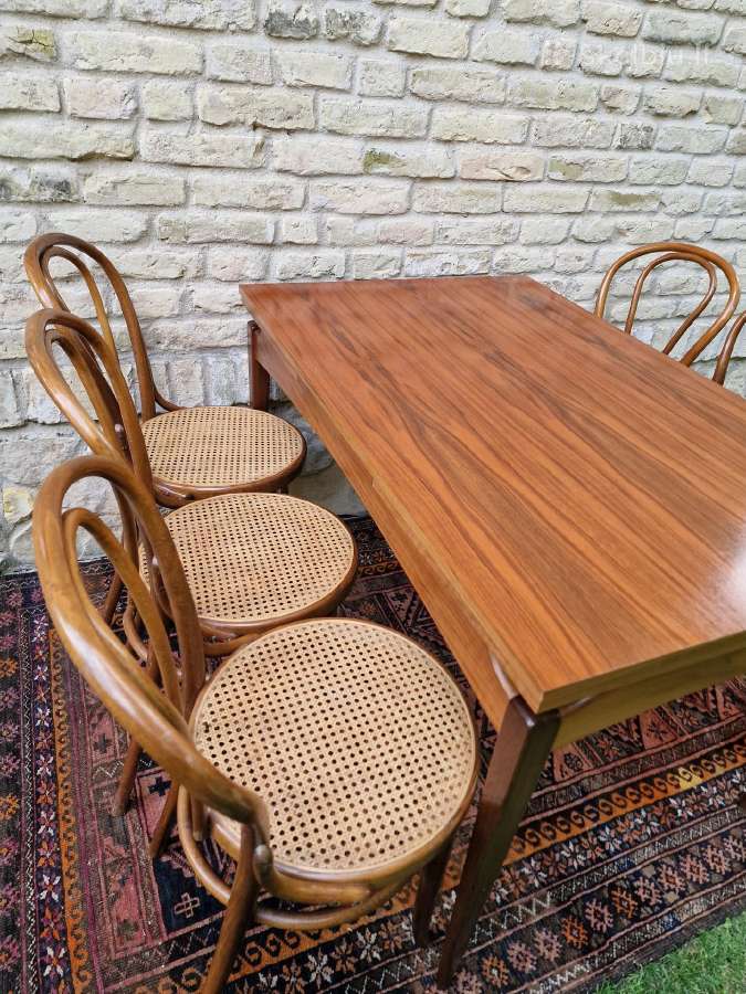 Vintažinės mid century Thonet st.bukmedžio kėdės - nuotraukos Nr. 30