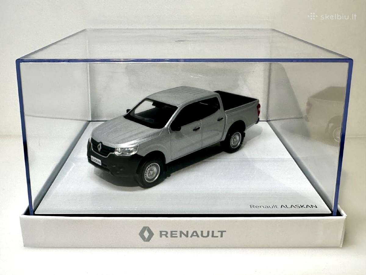 Renault Alaskan 2017 sidabro 1:43 Norev - nuotraukos Nr. 2