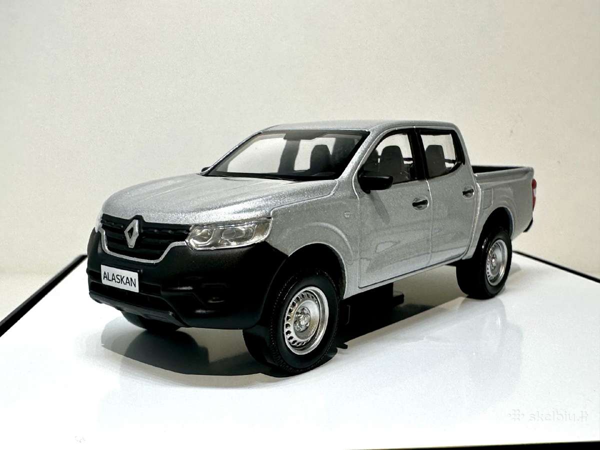 Renault Alaskan 2017 sidabro 1:43 Norev - nuotraukos Nr. 4
