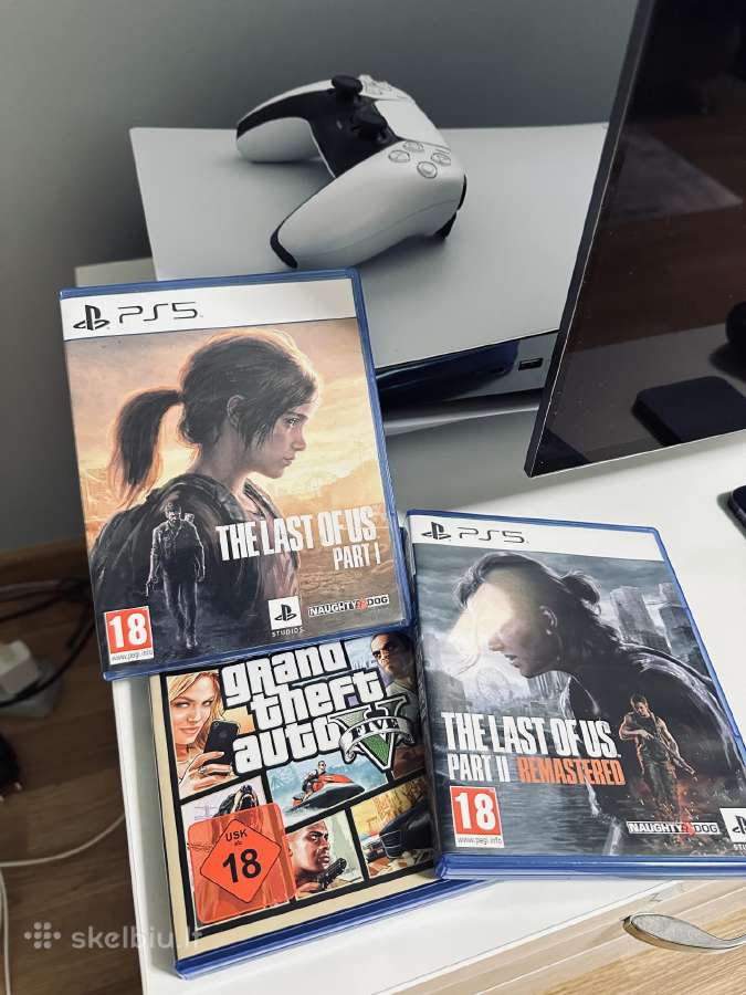 Ps5 disc ir 3 žaidimai. - nuotraukos Nr. 2