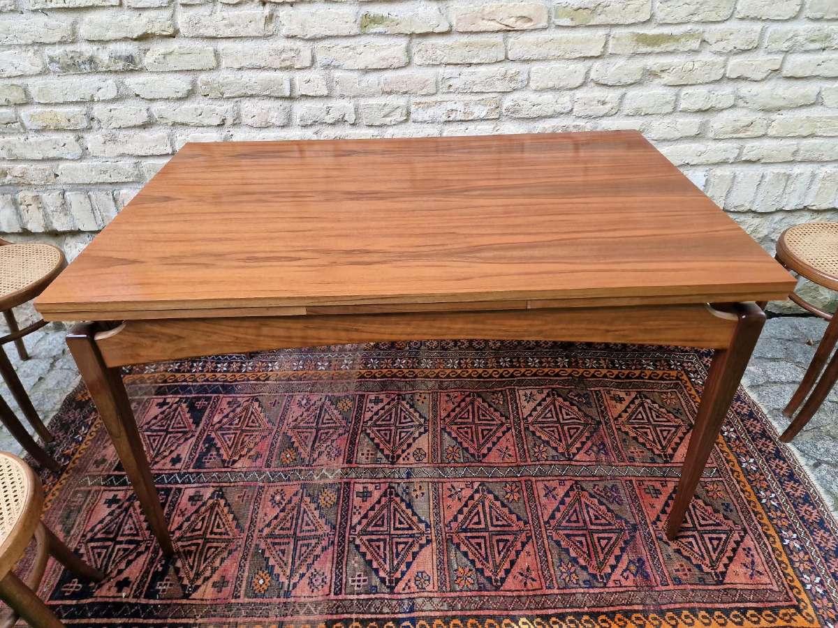Vintažinis mid century valgomojo stalas - nuotraukos Nr. 2