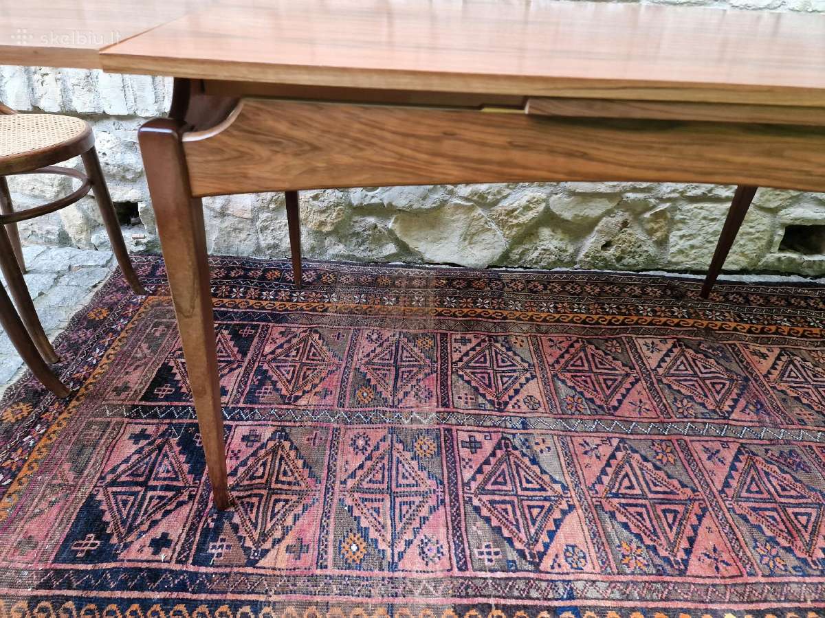 Vintažinis mid century valgomojo stalas - nuotraukos Nr. 5