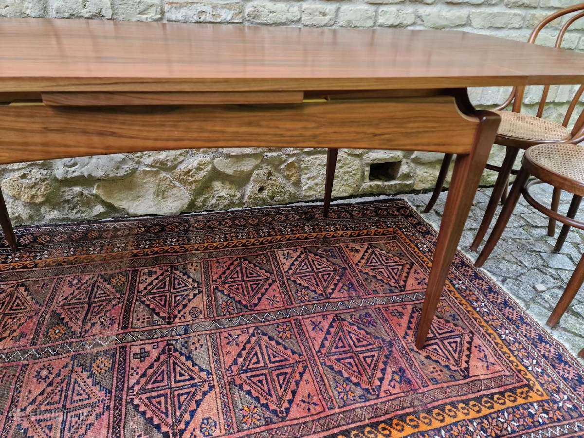 Vintažinis mid century valgomojo stalas - nuotraukos Nr. 6